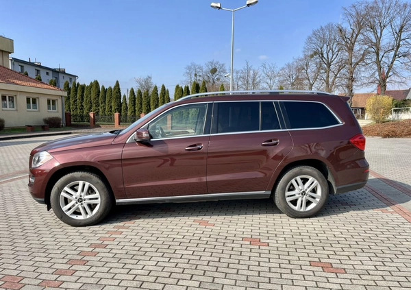 Mercedes-Benz GL cena 82800 przebieg: 268201, rok produkcji 2013 z Korfantów małe 121